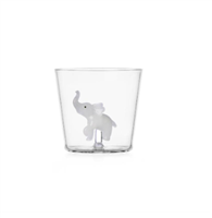 Bicchiere Ichendorf Milano in Vetro TUMBLER ELEFANTE BIANCO